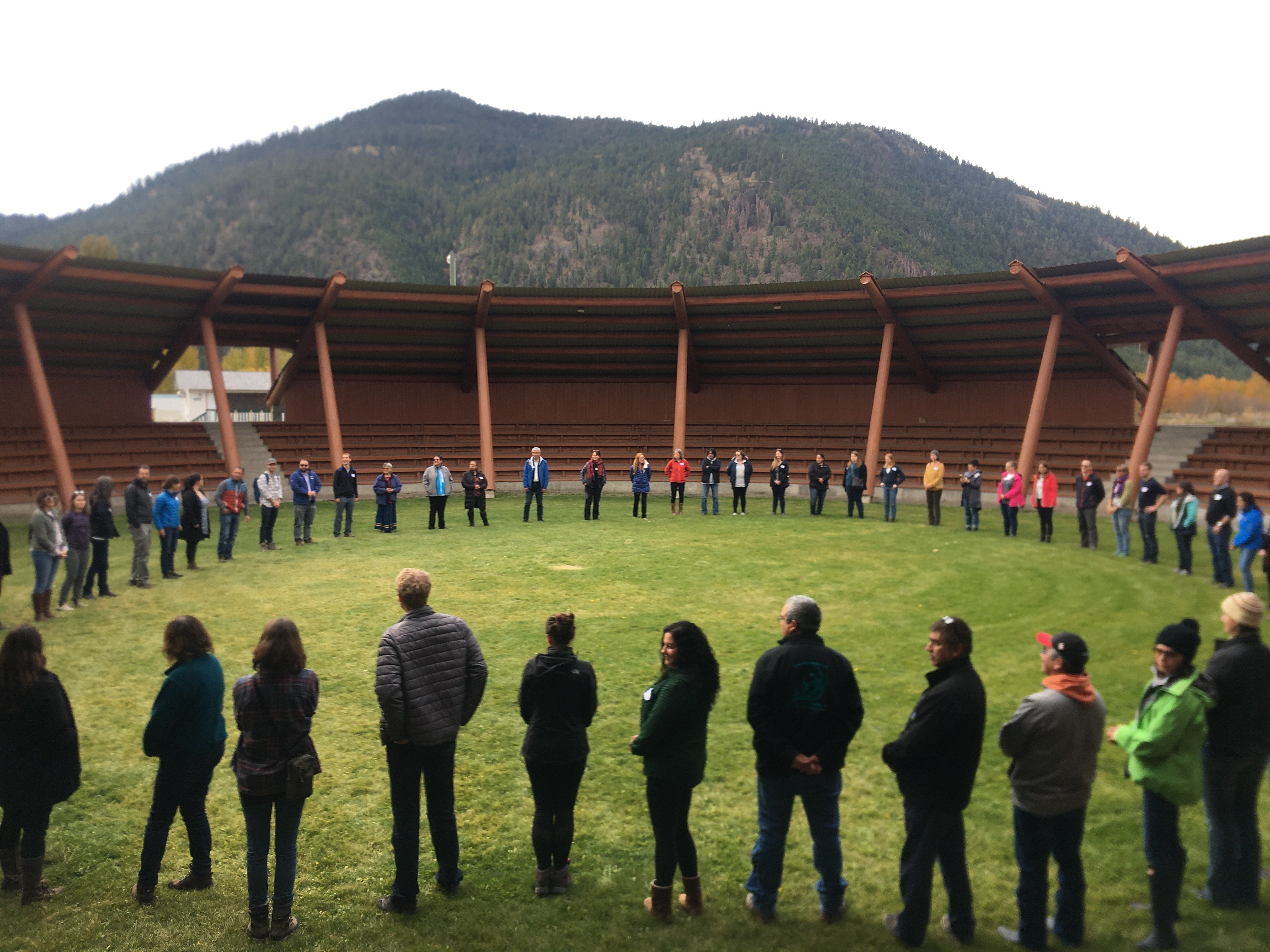 Provincial water management groups gathered on Nlaka'pamux First Nations territories in 2019 to build relationships.