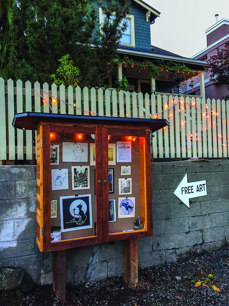 Art Adrift Outpost in Vancouver Art Adrift Outpost in Vancouver