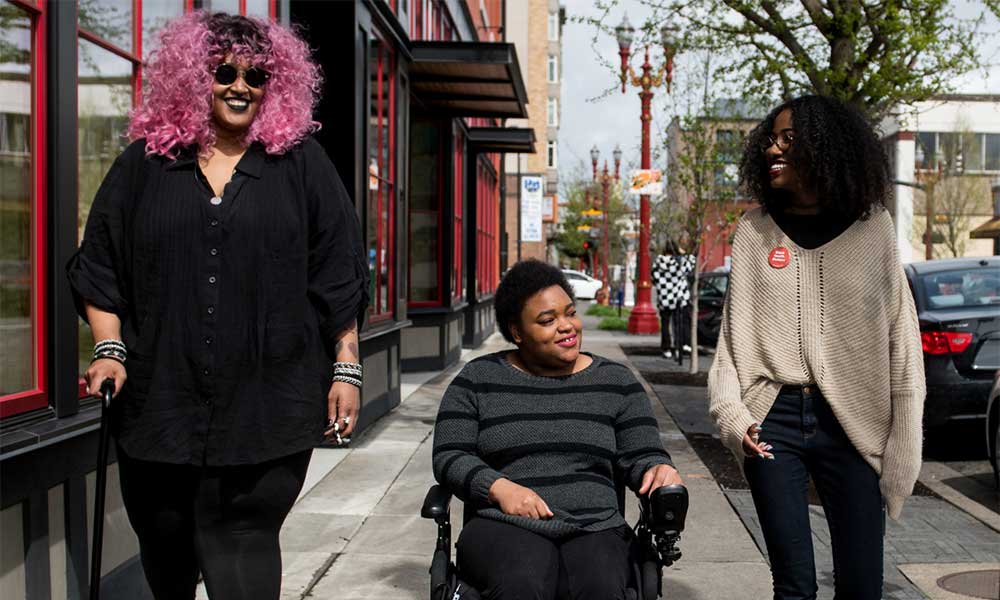 People of colour on the streets of Vancouver