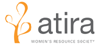 Atira_logo Golden tree with three curled branches Atira, Women's Resource Society Logo
