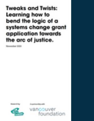Learning how to bend grant application logics towards justice