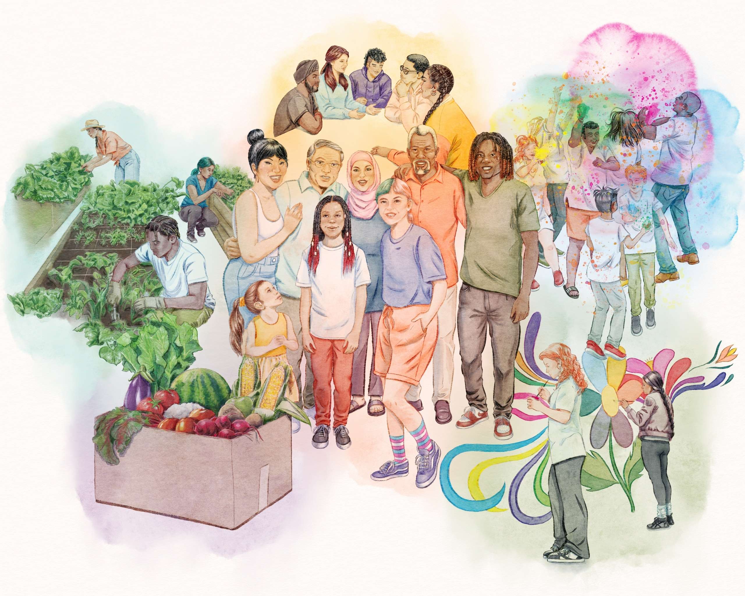 LEVEL BIPOC Grant illustration