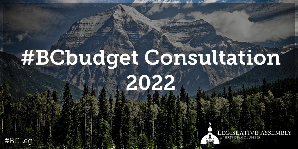 BC Budget Consultation 2022
